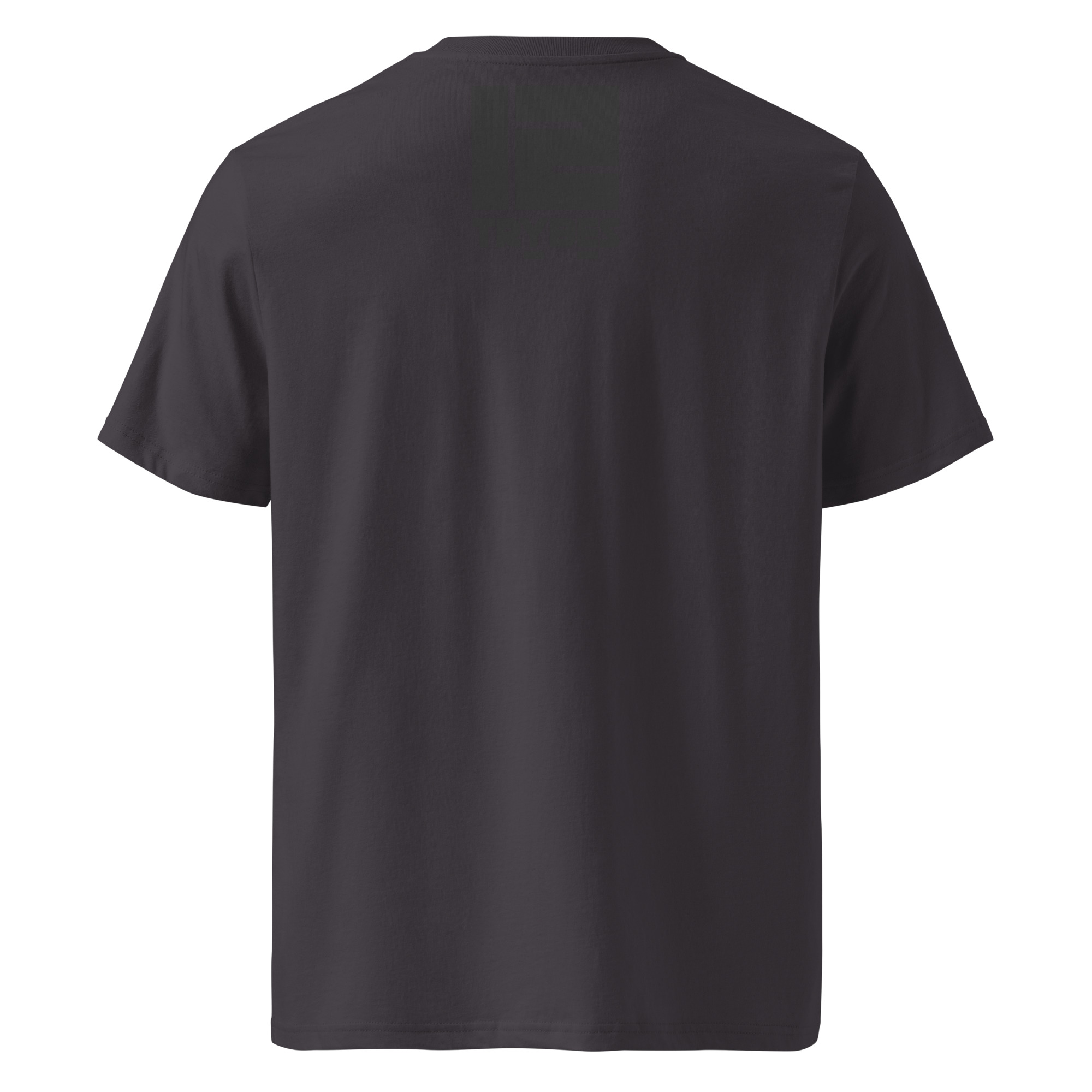 Unisex organic ribbed neck t-shirt - Image 13