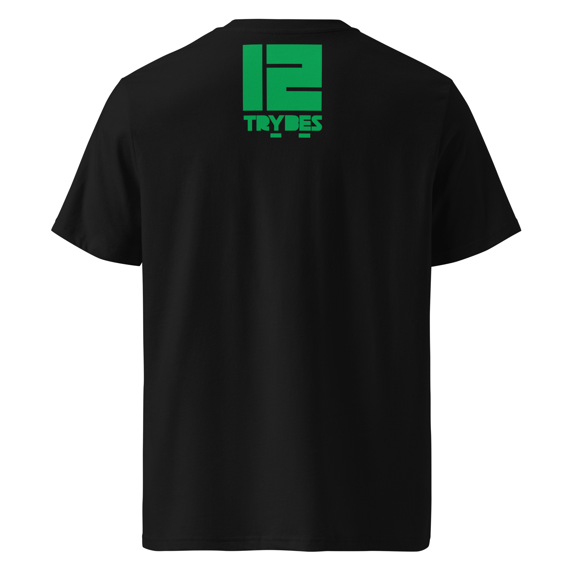 Unisex organic ribbed neck t-shirt - Image 3