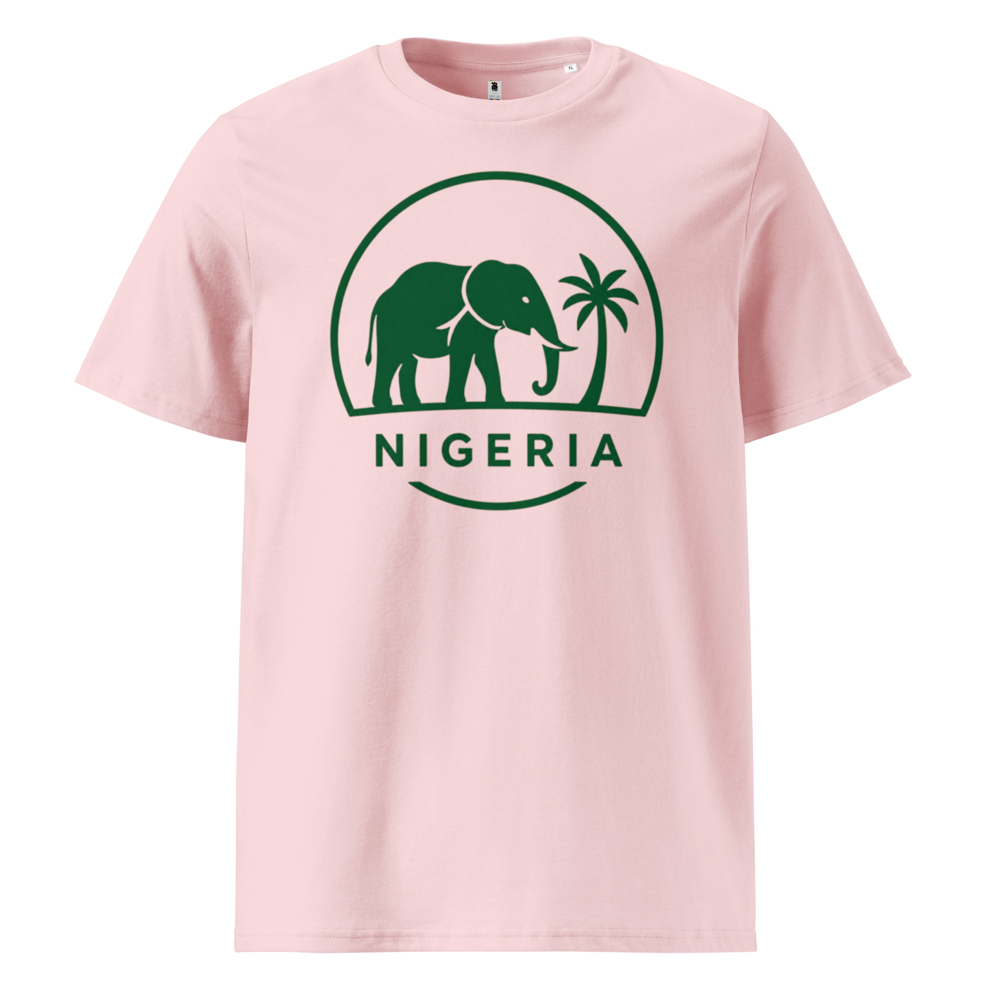 Unisex organic ribbed neck t-shirt - Image 26