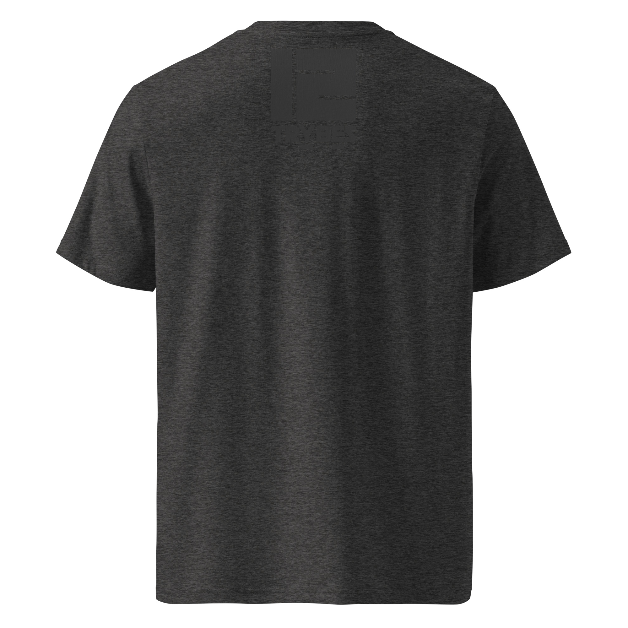 Unisex organic ribbed neck t-shirt - Image 7