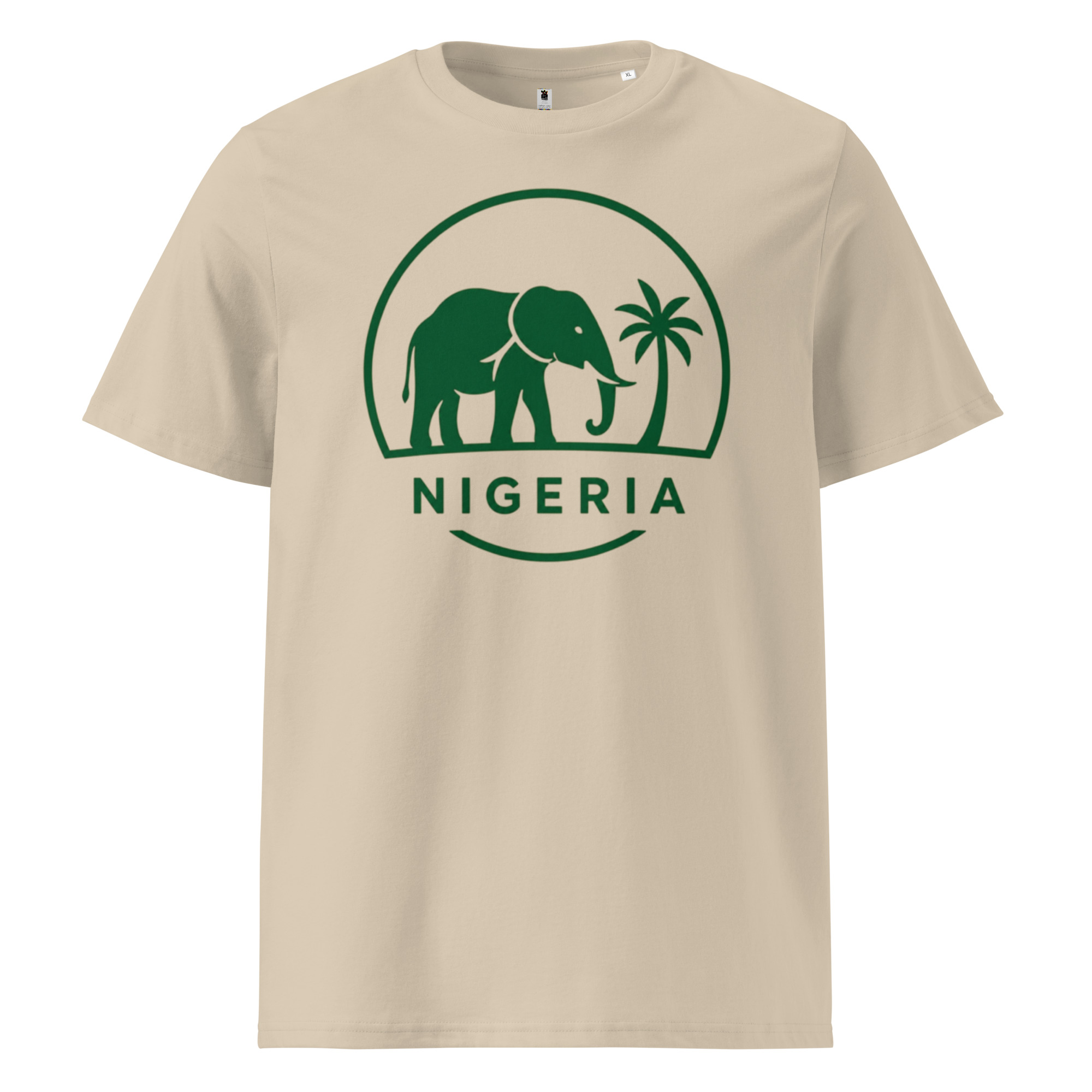Unisex organic ribbed neck t-shirt - Image 22