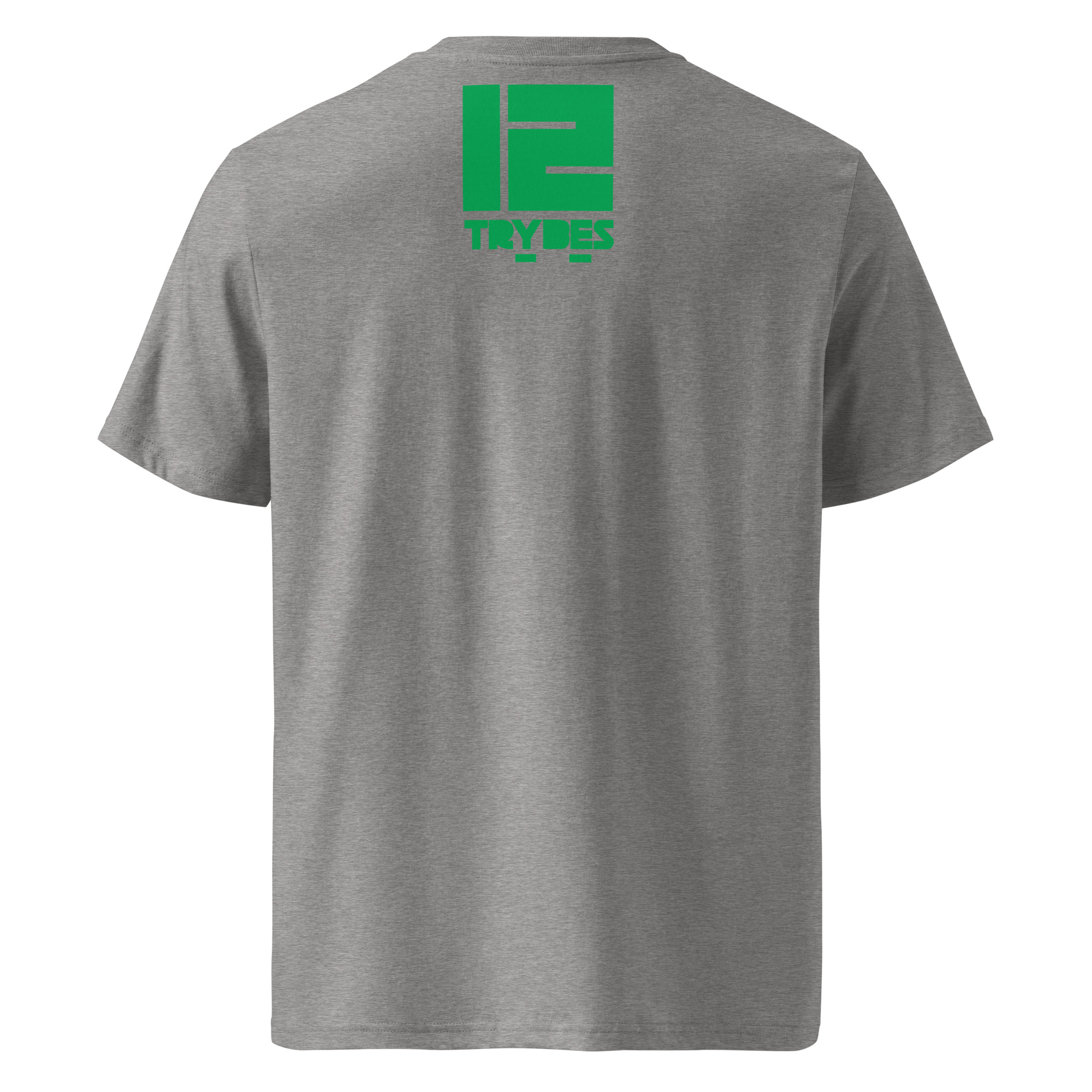 Unisex organic ribbed neck t-shirt - Image 21