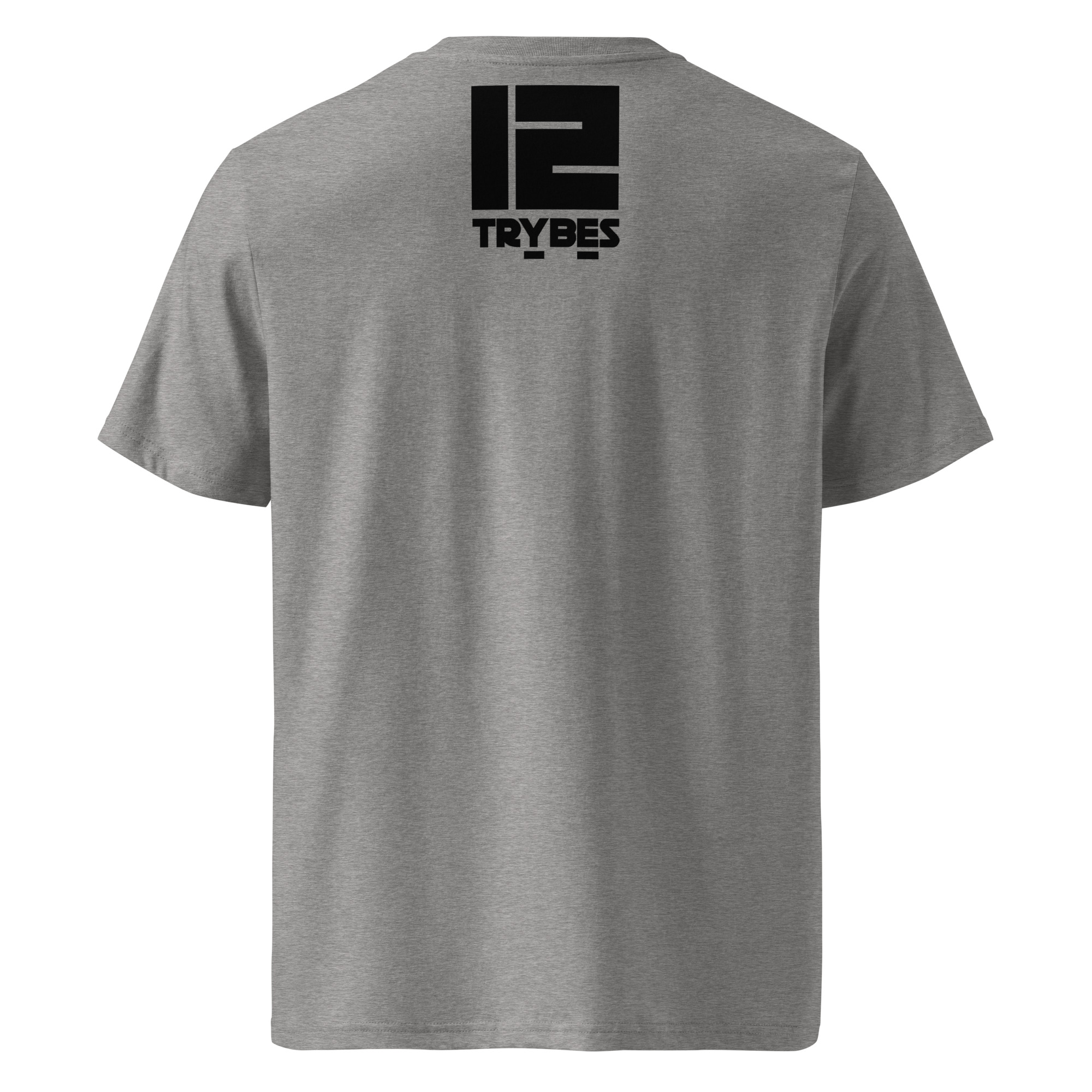 Unisex organic ribbed neck t-shirt - Image 21