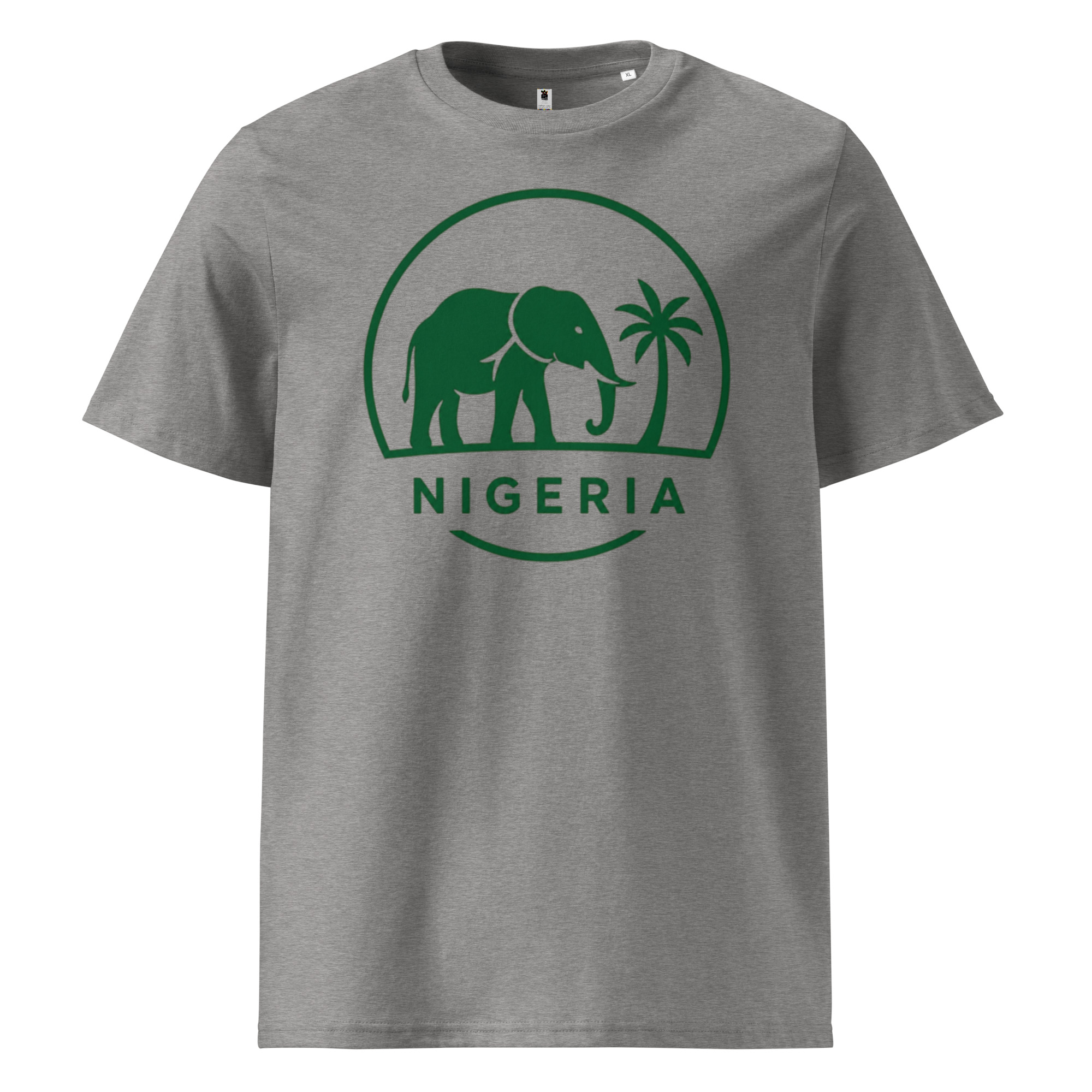 Unisex organic ribbed neck t-shirt - Image 20