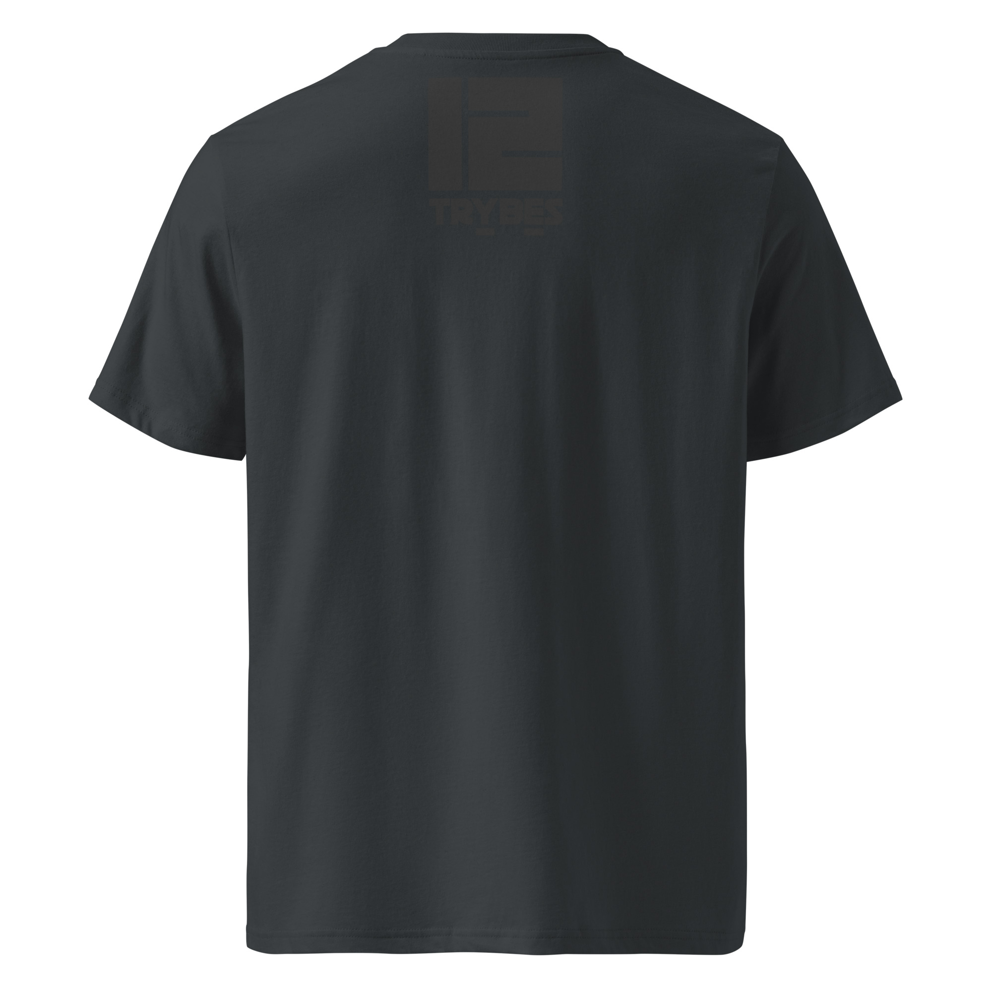 Unisex organic ribbed neck t-shirt - Image 11