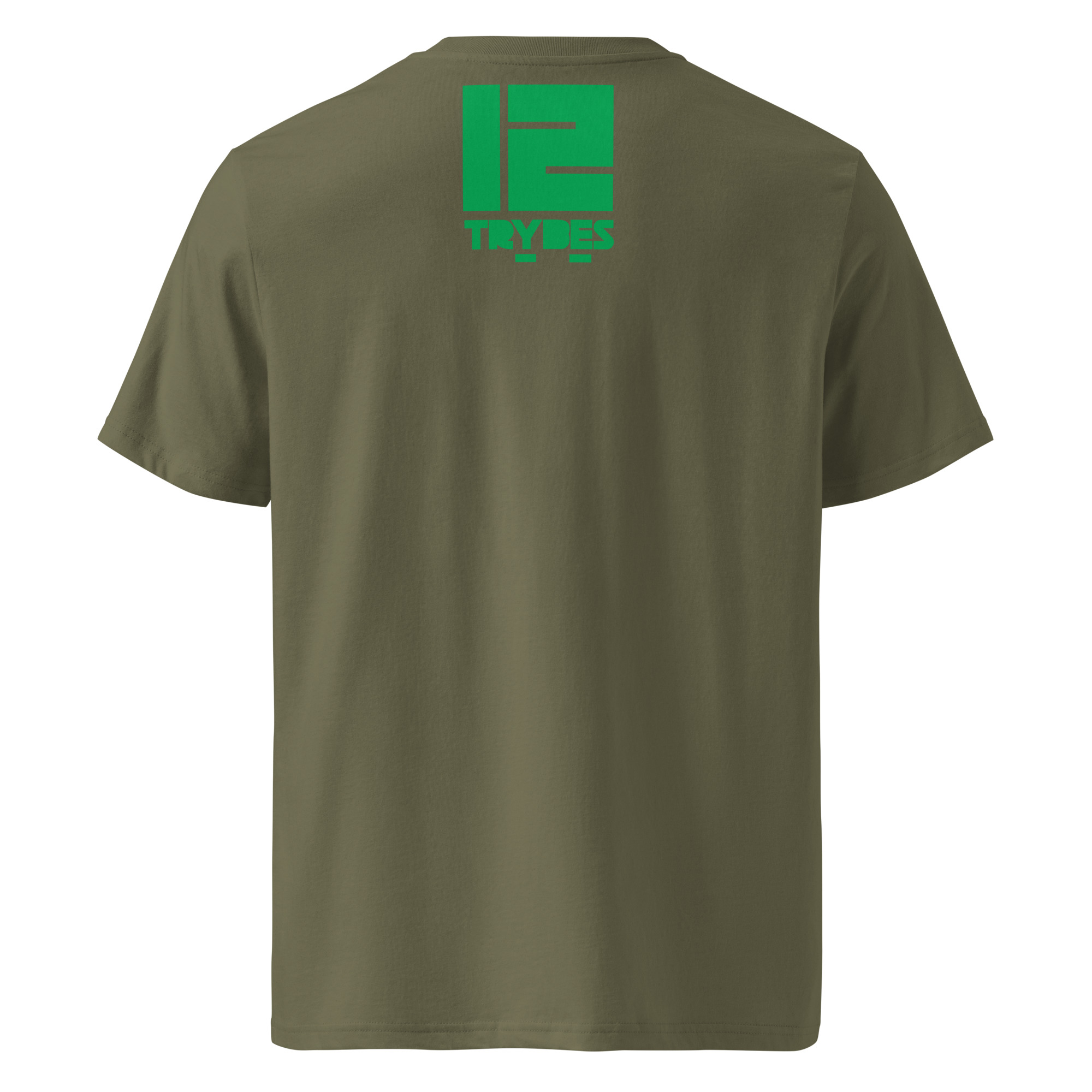 Unisex organic ribbed neck t-shirt - Image 19