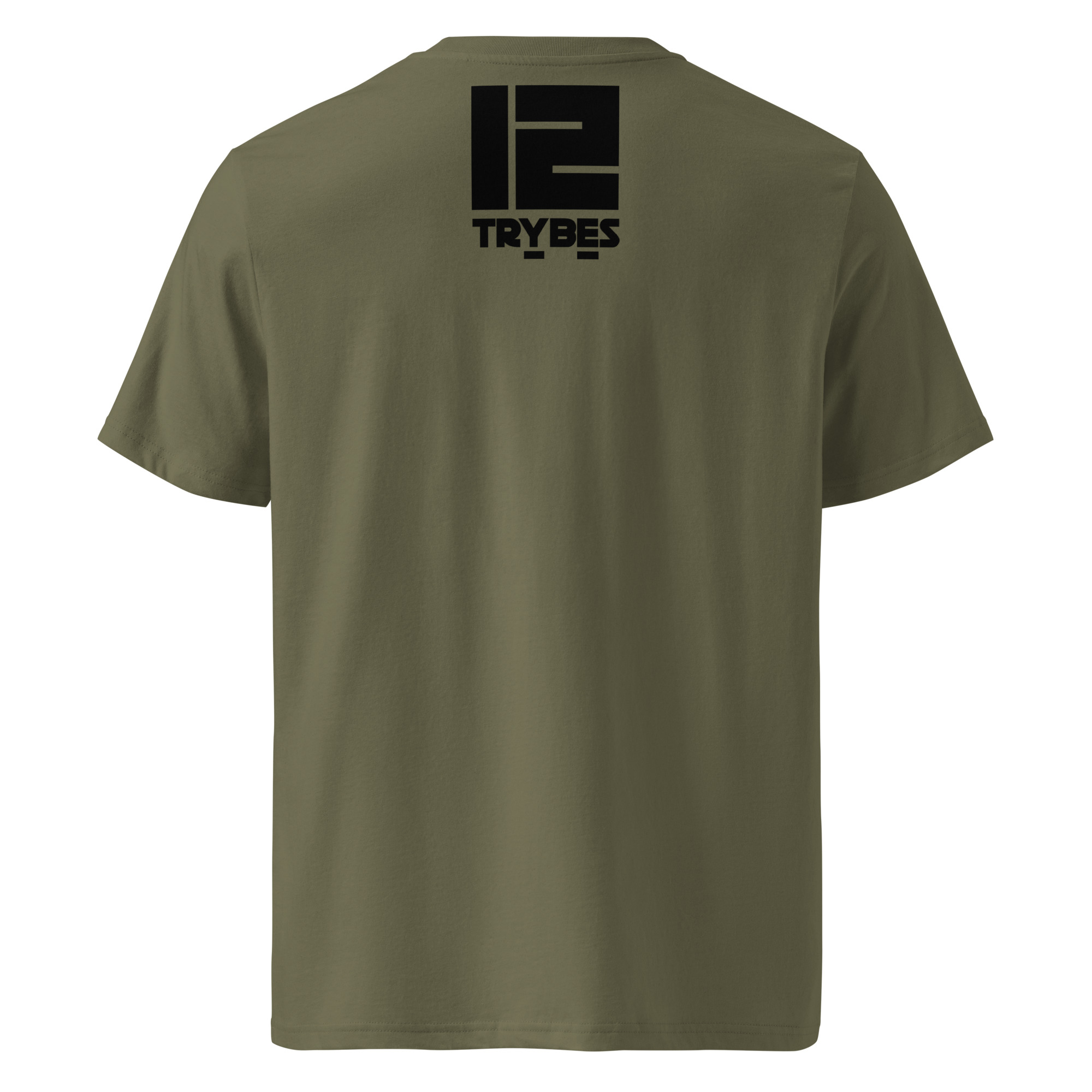 Unisex organic ribbed neck t-shirt - Image 19